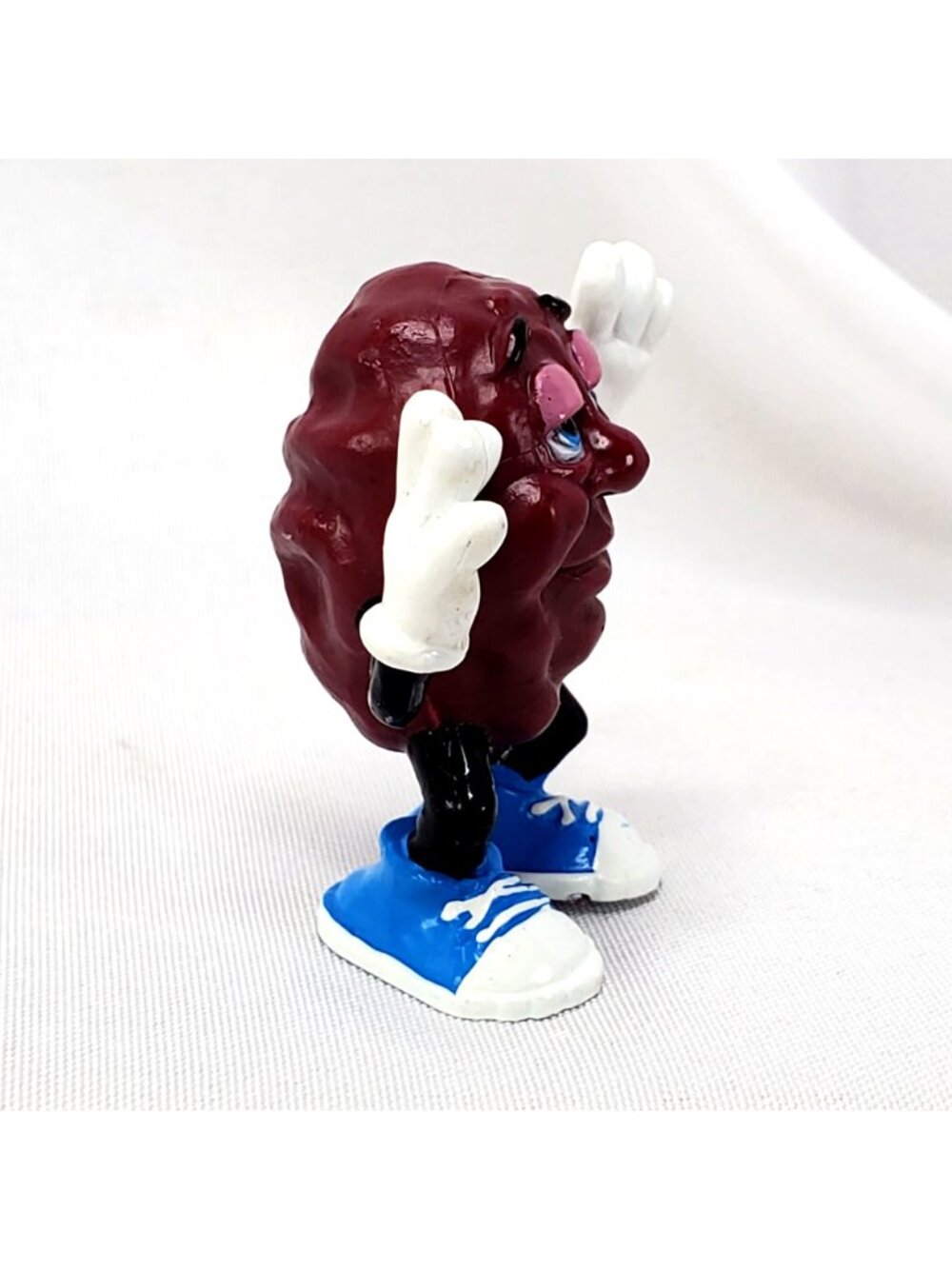 VTG 1987 California Raisins Hands Up Figurine Hand-Painted PVC Character - Picture 3 of 8